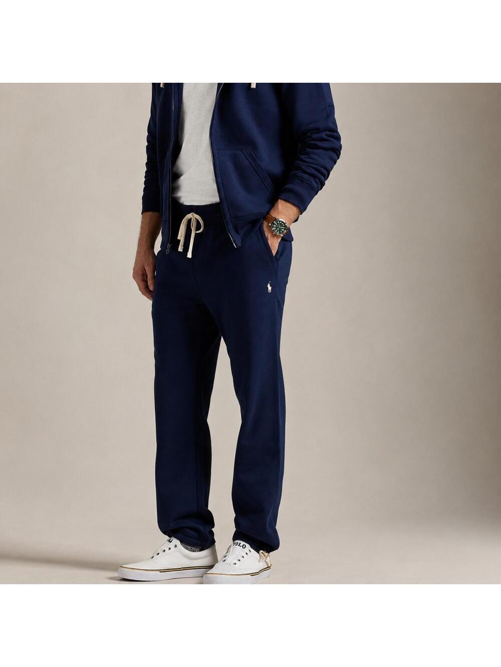 Polo Ralph Lauren Fleece Drawstring Pants Navy XL NWT Cotton Pony